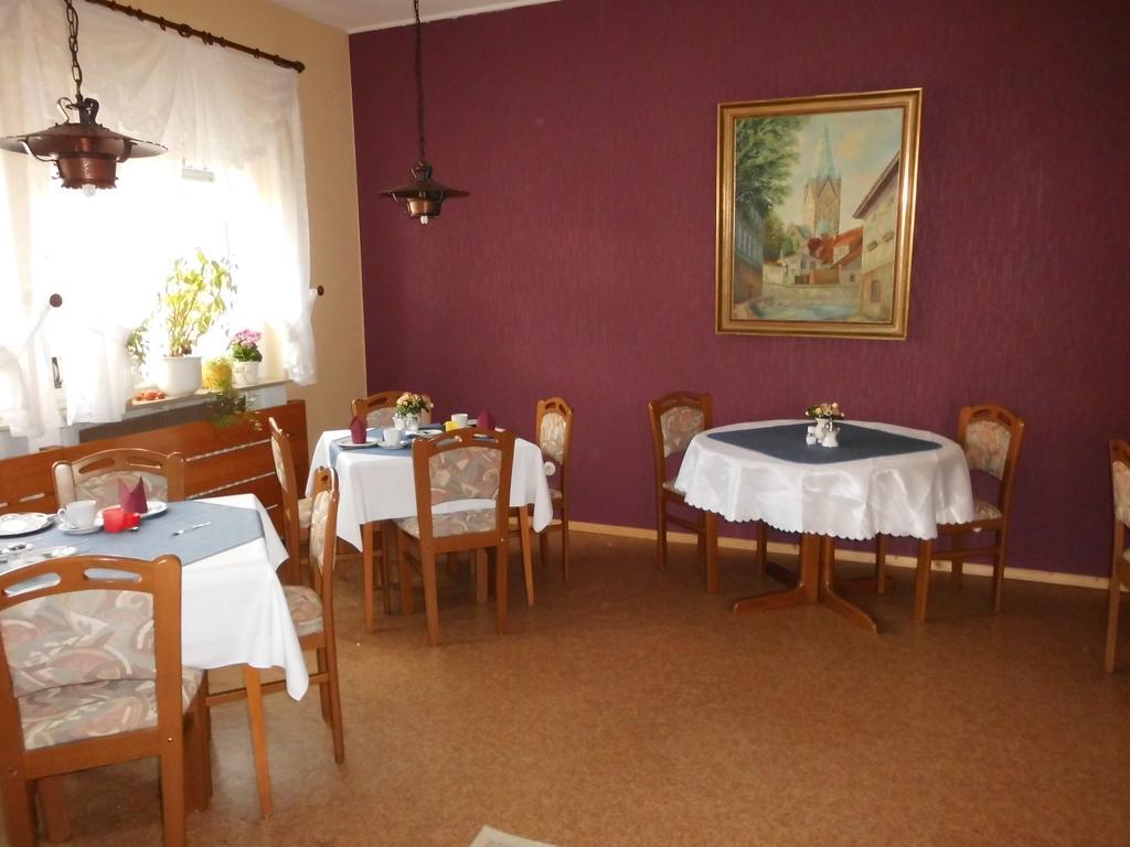 Hotel Garni Am Heuberg Eschwege Esterno foto